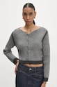 Answear Lab cardigan yu049.ios gri WZ24