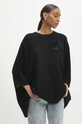 Answear Lab pulover BW09081.hos negru WZ24
