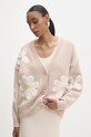Answear Lab cardigan de lana bej 2380.2091.flk