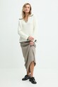 Светр з вовною Answear.LAB 231958.fos бежевий WZ24