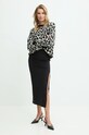 Answear Lab pulover din amestec de lana ar638.fos negru WZ24
