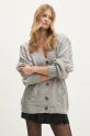 Answear Lab cardigan de lana groase gri 21169.ILK