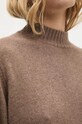 Шерстяной свитер Answear.LAB коричневый 8964.IKK