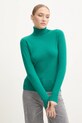 Answear Lab pulover de cașmir ASF802.flk verde WZ24