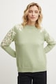 Answear Lab pulover verde YHC7911.hms