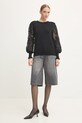 Свитер с примесью шерсти Answear.LAB 10181.hos чёрный WW25