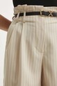 Answear Lab pantaloni scurti bej PC106.HWK