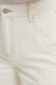 Answear Lab pantaloni scurti jeans bej l21069.FKK
