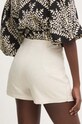 Oblečení Lněné šortky Answear.LAB JUPE11097.HWK béžová