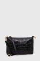 Answear Lab poseta de piele uni negru 679.HWK