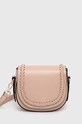 Kožená kabelka Answear.LAB usňová koža ružová 853.iw