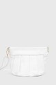 Answear Lab poseta de piele uni alb 2412131.HMS