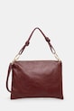 Шкіряна сумочка Answear.LAB лицьова шкіра бордо 940.1HWK