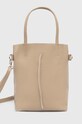 Answear.LAB bőr táska nappa bőr bézs 838.HWK