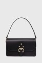 Answear Lab poseta de piele uni negru 246621.hms