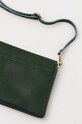 Akcesoria Answear.LAB torebka skórzana 433.hh zielony
