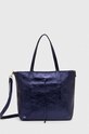 Answear Lab poseta de piele uni albastru 398.fms