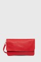 Kožené psaníčko Answear.LAB přírodní kůže červená 189.fms