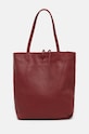 Kožna torba Answear.LAB bez uzorka bordo 75.HWK