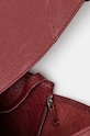 Kožená kabelka Answear.LAB 953.IKK burgundské