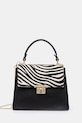Answear Lab borsa a mano in pelle pelle fiore nero 413.FKK