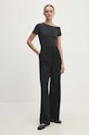 Answear Lab tricou vh317.iw negru WZ24