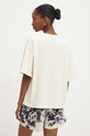 Îmbrăcăminte Answear Lab tricou din bumbac mal1.TMS bej