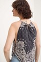 Îmbrăcăminte Answear Lab top din bumbac 19007.TMS negru