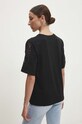 Îmbrăcăminte Answear Lab tricou pk2656.ijs1 negru