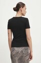 Одежда Хлопковая футболка Answear.LAB LC240002.HWK чёрный