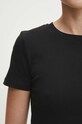 Bavlnené tričko Answear.LAB LC240002.HWK čierna
