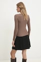 Одяг Лонгслів Answear.LAB sng.18.tjs коричневий