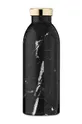 čierna 24bottles - Termo fľaša Clima Black Marble 500ml Dámsky