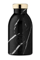 crna 24bottles - Termos boca Clima Black Marble 330ml Ženski