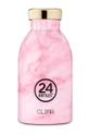 różowy 24bottles butelka termiczna Clima Pink Marble 330ml Damski