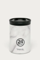 siva 24bottles - Termos šalica Travel Tumbler Carrara 350ml Ženski