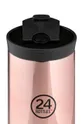 24bottles - Θερμική κούπα Travel Tumbler Rose Gold 350ml ροζ
