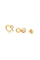 Сережки ANIA KRUK Rock It Gift Box золотий SMVKS0410Z