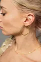 Ασημένια επιχρυσωμένα σκουλαρίκια ANIA KRUK Trendy χρυσαφί