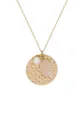 zlatá Strieborný pozlátený náhrdelník ANIA KRUK Amulety Dámsky