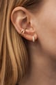 Серебряные серьги с позолотой ANIA KRUK Trendy SRUKS0160Z золотой ZA00