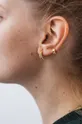 ANIA KRUK aranyozott ezüst fülbevaló Trendy arany