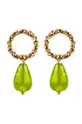 χρυσαφί Ασημένια επιχρυσωμένα σκουλαρίκια ANIA KRUK Summer Γυναικεία