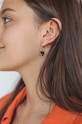 Stříbrné pozlacené náušnice ANIA KRUK Summer SAKKN1530Z zlatá ZA00