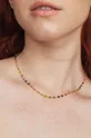 zlatá Strieborný pozlátený náhrdelník ANIA KRUK Summer