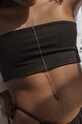 ANIA KRUK body chain pozłacany z malachitem Summer Body Chain MTNBN0756Z złoty ZA00