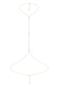 Позолоченная цепочка для тела с халцедоном ANIA KRUK Summer Body Chain золотой MTNBN0758Z