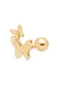 χρυσαφί Επιχρυσωμένο ασημένιο σκουλαρίκι ANIA KRUK Γυναικεία