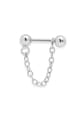 ANIA KRUK kolczyk ze srebra Piercing Rock It Gift Box srebrny SRUKS0710
