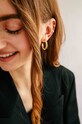 Pozlátená strieborná náušnica ANIA KRUK SMVKS1340Z zlatá ZA00